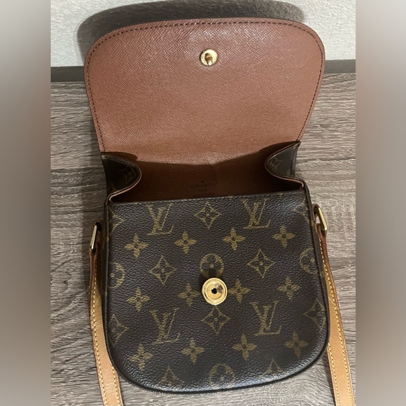 Louis Vuitton Monogram Canvas Small Saint Cloud Crossbody Bag - Picture 6 of 17